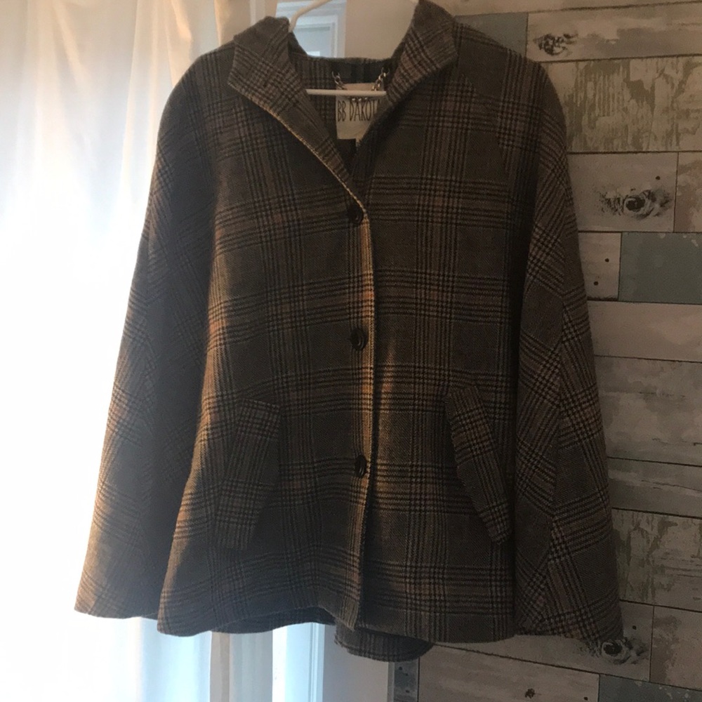 Plaid Cape